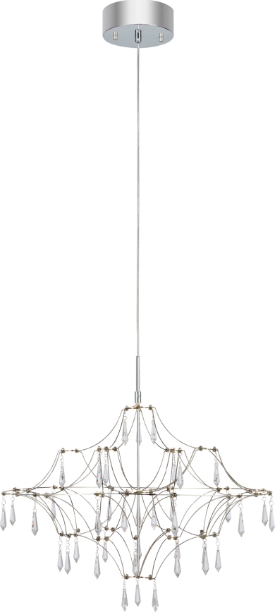Markslöjd 108869 - LED Prigušivi kristalni luster na sajli EFESOS LED/14W/230V pr. 60 cm