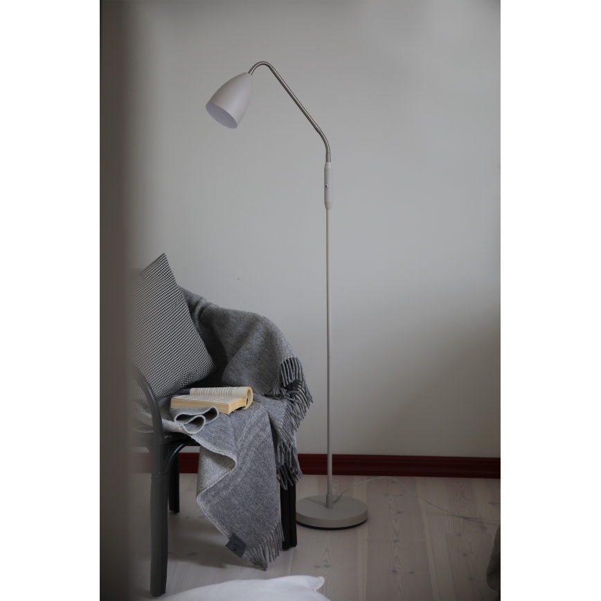 Markslöjd 108887 - LED prigušiva podna lampa PATRO LED/4,9W/230V CRI 90 bež