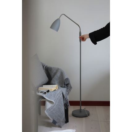 Markslöjd 108888 - LED prigušiva stojeća lampa PATRO LED/4,9W/230V CRI 90 siva