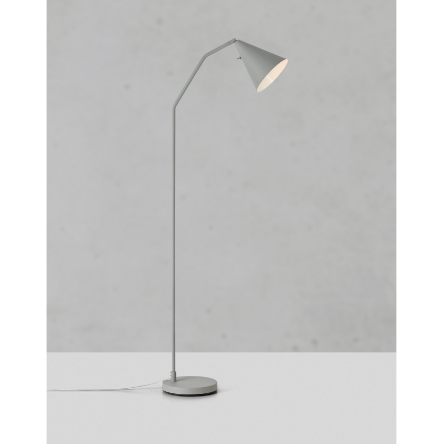 Markslöjd 108891 - LED prigušiva podna lampa FUNIL LED/4,9W/230V CRI 90 siva