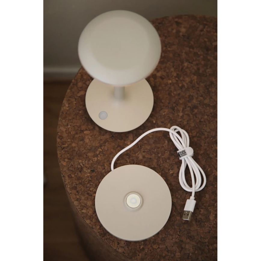 Markslöjd 108917 - LED Prigušiva spoljni punjiva stona lampa PETIT LED/2W/1800 mAh 2200/2700/3000K IP44 sivo