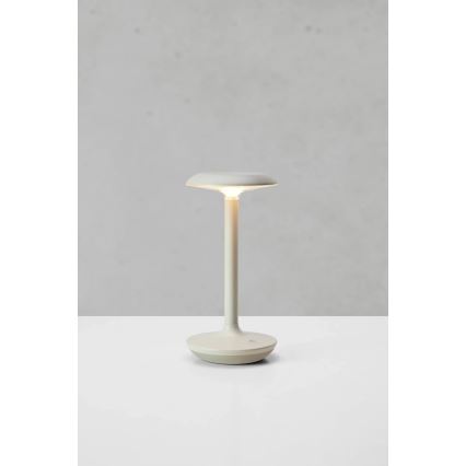 Markslöjd 108917 - LED Prigušiva spoljni punjiva stona lampa PETIT LED/2W/1800 mAh 2200/2700/3000K IP44 sivo