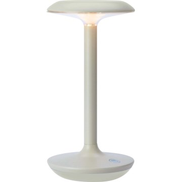 Markslöjd 108917 - LED prigušiva spoljašnja punjiva stolna lampa PETIT LED/2W/1800 mAh 2200/2700/3000K IP44 siva