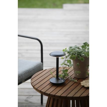 Markslöjd 108918 - LED Prigušiva spoljni punjiva stona lampa PETIT LED/2W/1800 mAh 2200/2700/3000K IP44 crno