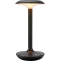 Markslöjd 108918 - prigušiva spoljašnja punjiva stona LED lampa PETIT LED/2W/1800 mAh 2200/2700/3000K IP44 crna