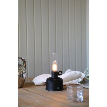 Markslöjd 108919 - LED Prigušiva spoljni punjiva stona lampa ASTRID LED/2W/1200 mAh IP44 crno