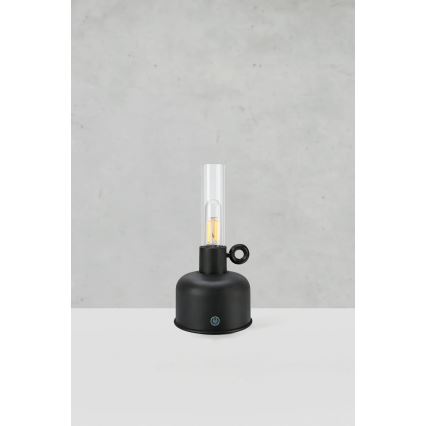 Markslöjd 108919 - LED Prigušiva spoljni punjiva stona lampa ASTRID LED/2W/1200 mAh IP44 crno