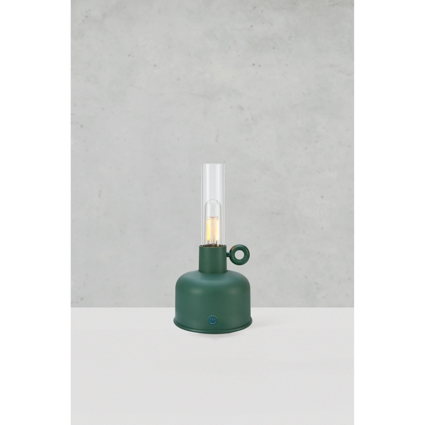 Markslöjd 108920 - LED Prigušiva spoljni punjiva stona lampa ASTRID LED/2W/1200 mAh IP44 zelena