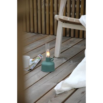 Markslöjd 108920 - LED Prigušiva spoljni punjiva stona lampa ASTRID LED/2W/1200 mAh IP44 zelena