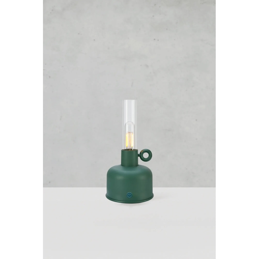 Markslöjd 108920 - LED Prigušiva spoljni punjiva stona lampa ASTRID LED/2W/1200 mAh IP44 zelena