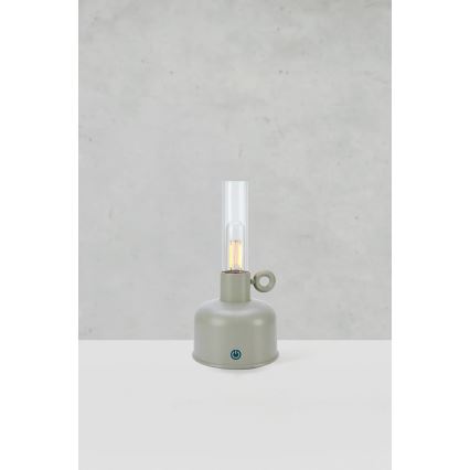 Markslöjd 108921 - LED Prigušiva spoljni punjiva stona lampa ASTRID LED/2W/1200 mAh IP44 sivo