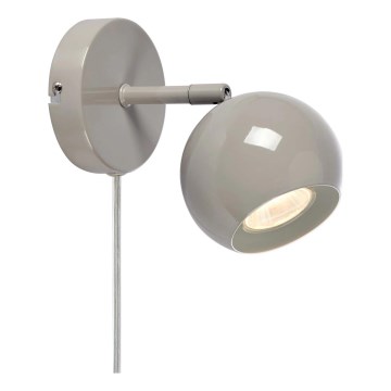 Markslöjd 108983 - Zidno spot svetlo POP 1xGU10/7W/230V sivo