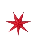 Markslöjd 700120 - Božićna dekoracija ARATORP 1xE14/25W/230V prečnik 75 cm crvena