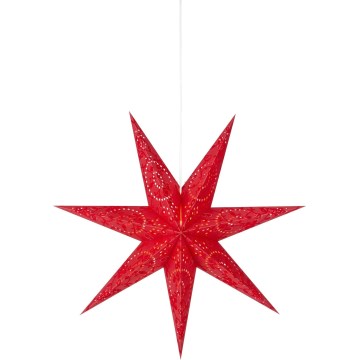 Markslöjd 700120 - Božićna dekoracija ARATORP 1xE14/25W/230V prečnik 75 cm crvena