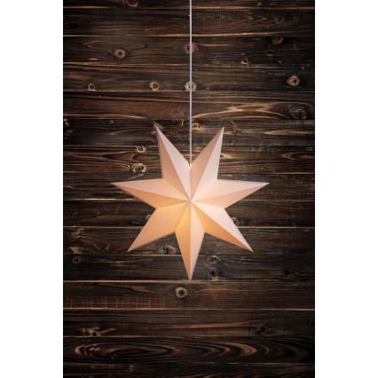 Markslöjd 703120 - Božićna dekoracija DUVA 1xE14/25W/230V pr. 45 cm bela