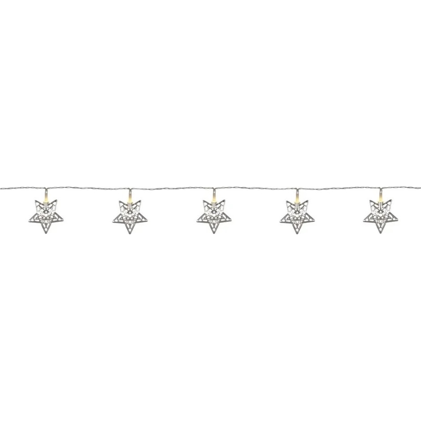 Markslöjd 703173 - LED božićna girlanda LILLAN LED/3xAA 2,1m topla bela