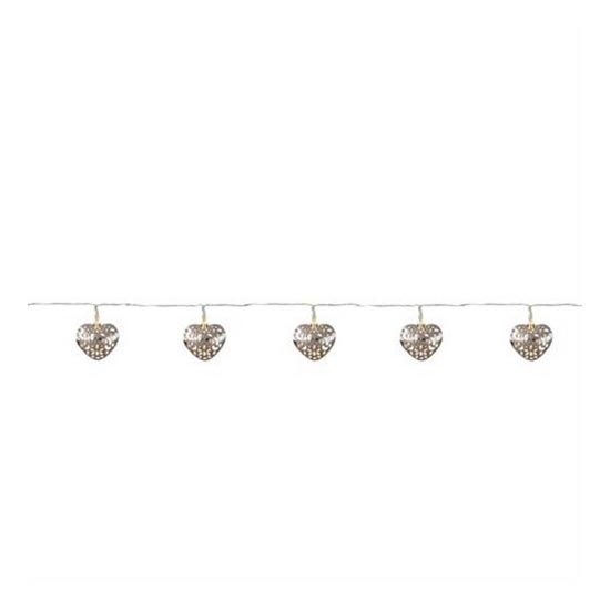 Markslöjd 703174 - LED Božićne lampice MILLA 10xLED/3xAA 2,1m topla bela