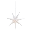 Markslöjd 703876 - Božićna dekoracija SOLVALLA 1xE14/25W/230V prečnik 75 cm bela