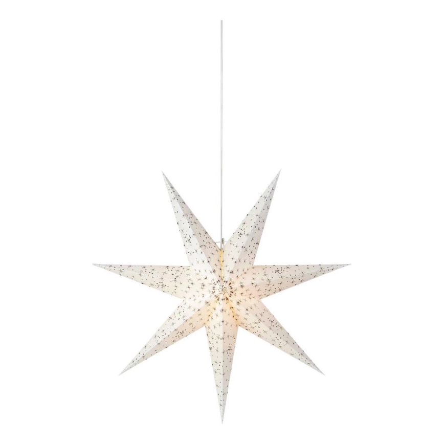 Markslöjd 704910 - Božićna dekoracija OLIVIA 1xE14/6W/230V 75 cm bela