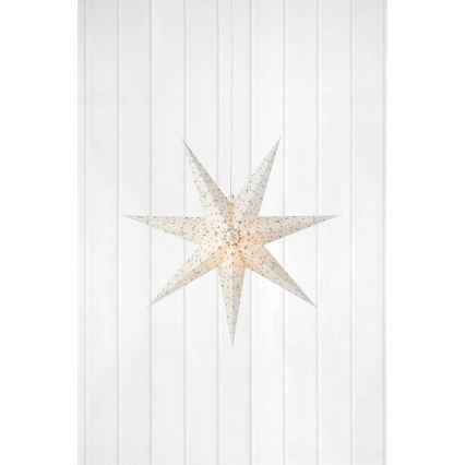 Markslöjd 704910 - Božićna dekoracija OLIVIA 1xE14/6W/230V 75 cm bela