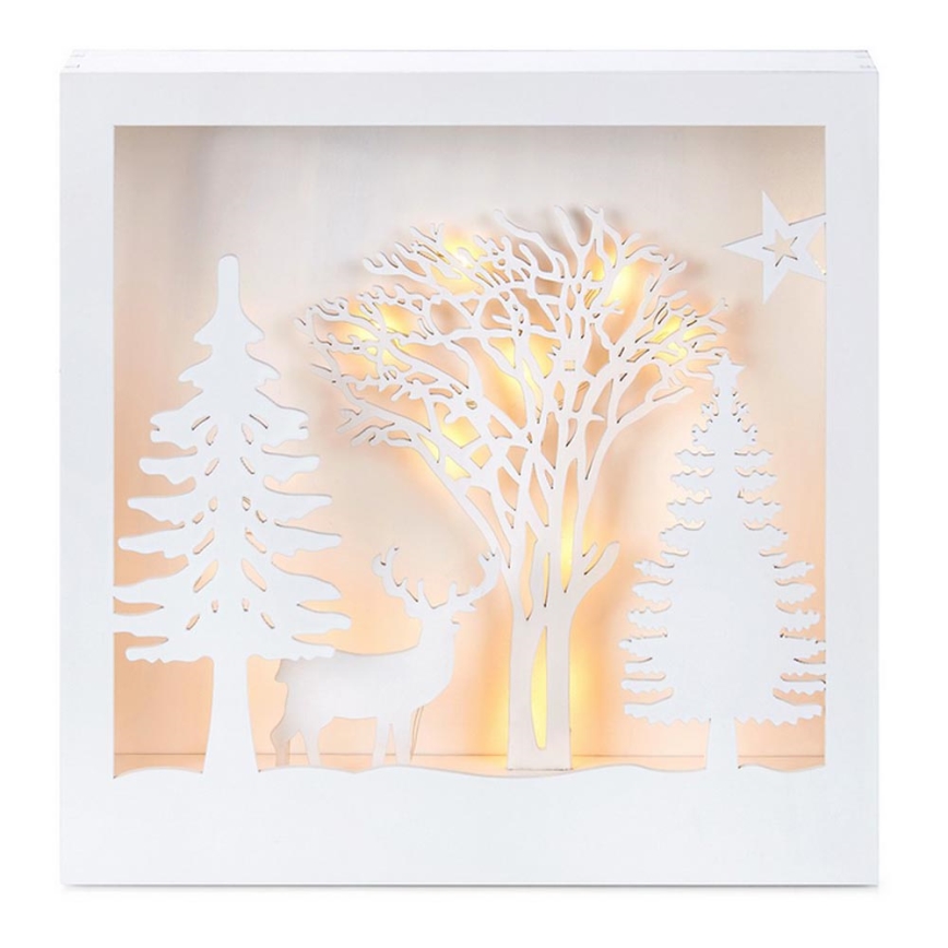 Markslöjd 705026 - LED Božićna dekoracija FOLKABO 20xLED/0,06W/3xAA