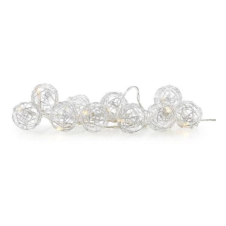 Markslöjd 705442 - LED Dekorativni lanac ZOO 10xLED/2xAA 1,6m topla bela