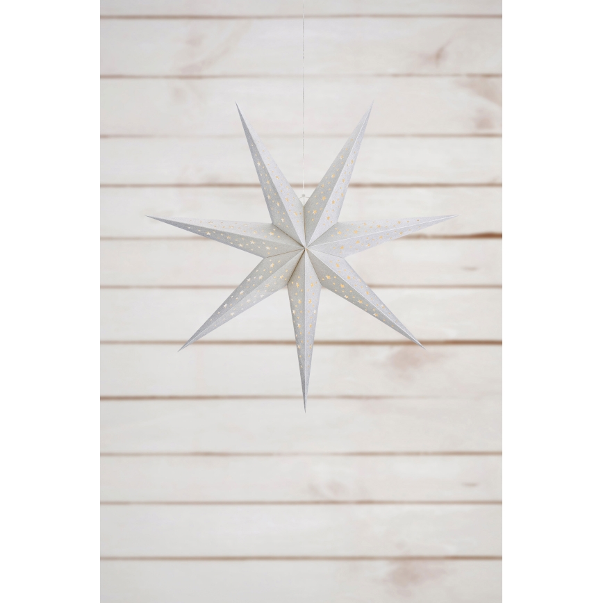 Markslöjd 705613 - LED Božićna dekoracija BLANK LED/0,4W/3xAA 75 cm srebrno