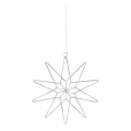 Markslöjd 705750 - LED Božićna dekoracija GLEAM LED/0,6W/3xAA srebrno