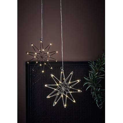 Markslöjd 705750 - LED Božićna dekoracija GLEAM LED/0,6W/3xAA srebrno