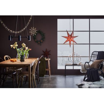 Markslöjd 705753 - LED dekorativni lanac SERVE LED/3xAA 1,9m srebrne boje