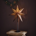 Markslöjd 705796 - Božićna dekoracija GLITTER 1xE14/25W/230V 65 cm bronzana/crna