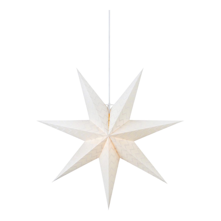 Markslöjd 705804 - Božićna dekoracija ADMIRA 1xE14/25W/230V, prečnik 60 cm, bela