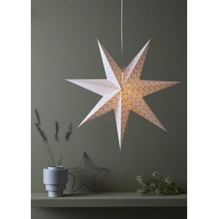 Markslöjd 705805 - Božićna dekoracija ADMIRA 1xE14/25W/230V pr. 45 cm kremasta