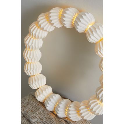 Markslöjd 705814 - LED Božićna dekoracija TUBBY LED/0,6W/3xAA bela