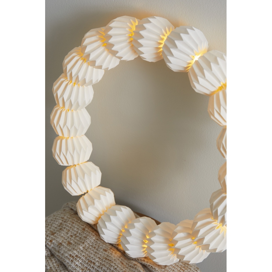 Markslöjd 705814 - LED Božićna dekoracija TUBBY LED/0,6W/3xAA bela