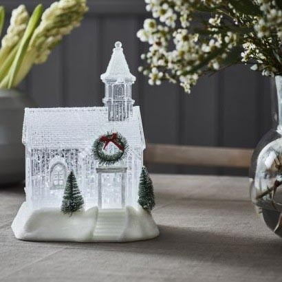 Markslöjd 705820 - LED božićna dekoracija CHAPELLE LED/0,9W/3xAA kapela