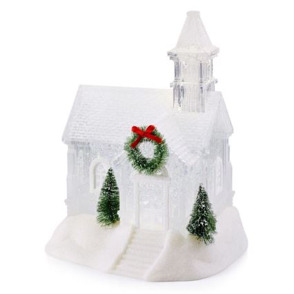 Markslöjd 705820 - LED božićna dekoracija CHAPELLE LED/0,9W/3xAA kapela