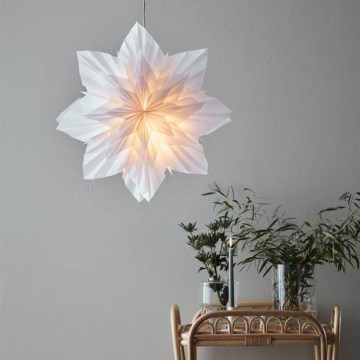 Markslöjd 705834 - Božićna dekoracija NEELA 1xE14/25W/230V, prečnika 56 cm, bela