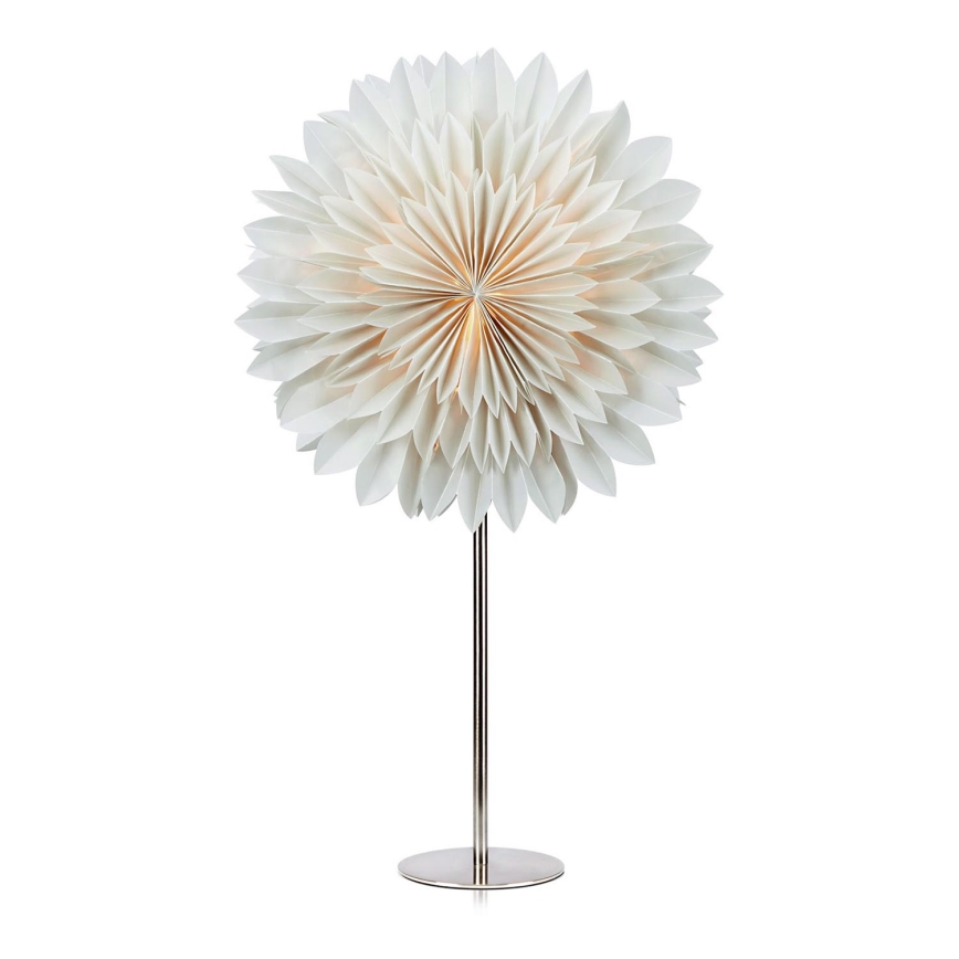 Markslöjd 705845 - Božićna dekoracija SOLINA 1xE14/25W/230V pr. 35 cm bela