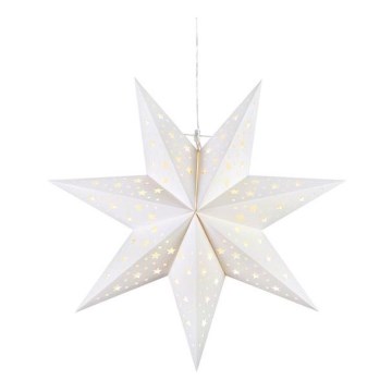 Markslöjd 705897 - LED božićna dekoracija BLANK LED/0,4W/3xAA, prečnik 45 cm, bela