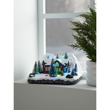 Markslöjd 705899 - LED Božićna dekoracija VEMDALEN LED/0,69W/3xAA šareni