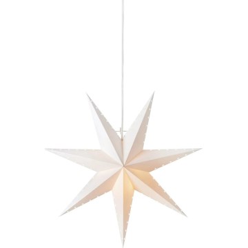 Markslöjd 705926 - Božićna dekoracija LIVELY 1xE14/6W/230V, prečnik 45 cm, bela