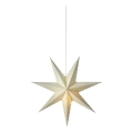 Markslöjd 705929 - Božićna dekoracija LIVELY 1xE14/6W/230V prečnik 45 cm siva