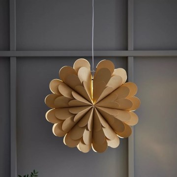 Markslöjd 705948 - Božićna dekoracija MARAVILLA 1xE14/25W/230V prečnik 45 cm zlatna