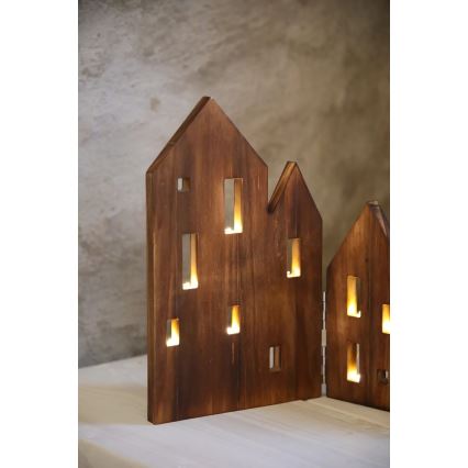 Markslöjd 706212 - LED božićna dekoracija VIEW LED/0,9W/230V bor/braon