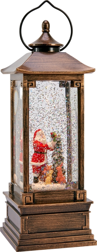 Markslöjd 706445 - LED božićna dekoracija NOEL LED/0,5W/3xAA fenjer bronza