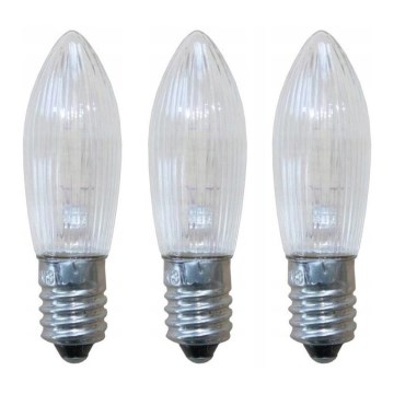 Markslöjd 8263 - KOMPLET 3x industrijskih božićnih sijalica TOPPLAMPA E10/3W/34V