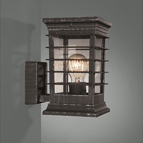 Massive 15280/54/10 - Spoljašnja zidna lampa BRIDGEPORT 1xE27/60W/230V IP44
