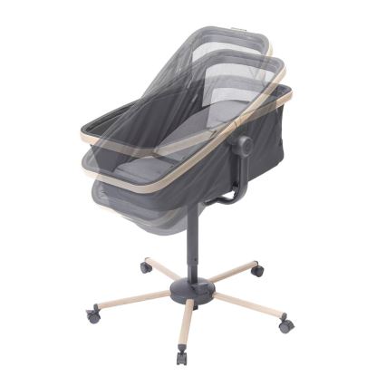 Maxi-Cosi - korpa za bebe 3u1 ALBA sivo