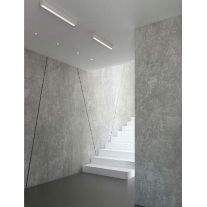 MAXLIGHT C0125D - LED Prigušiva plafonjera LINEAR LED/36W/230V 113,5 cm bela